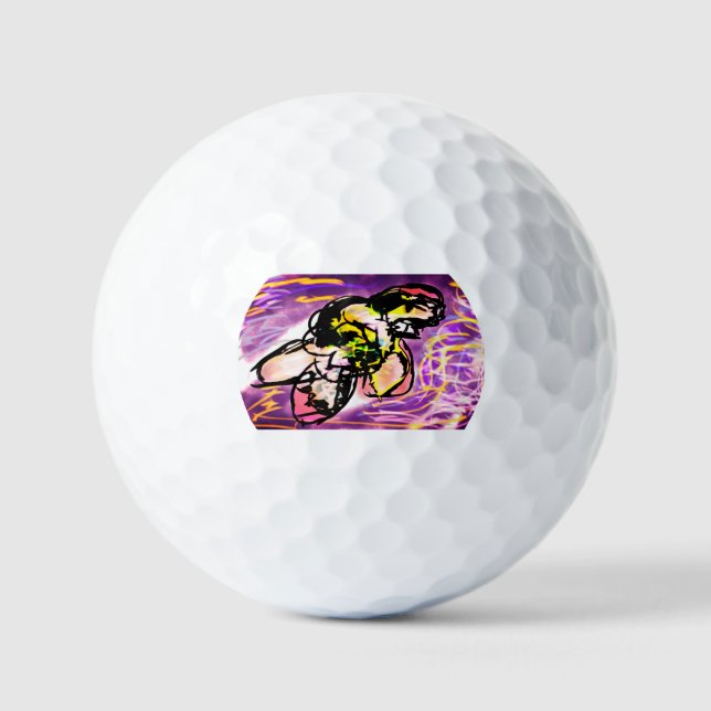 Turtle gem golf balls (Front)