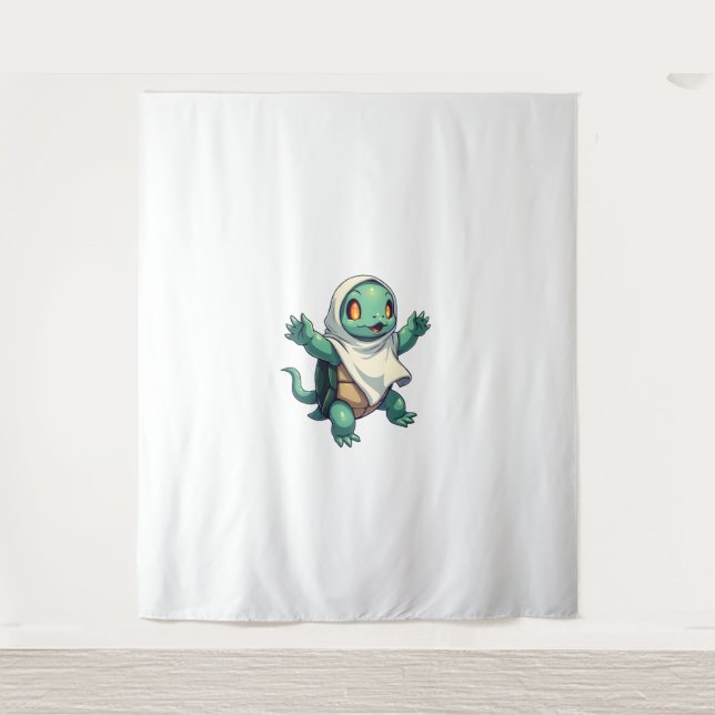 Turtle Ghoul Tapestry (Front)