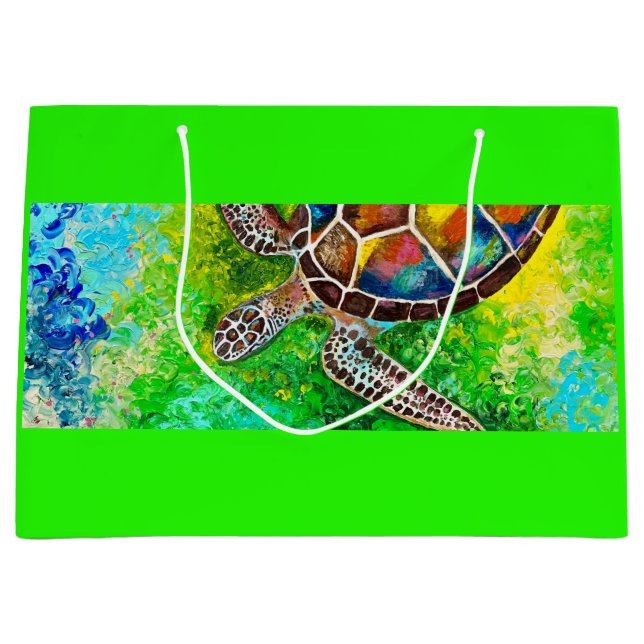 Turtle Gift Bag (Front)