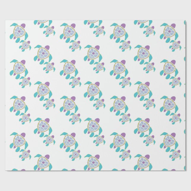 Turtle Gift Wrap (Flat)