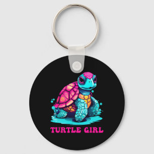 Turtle Girl Earth Day Outfit For Girls Turtle Key Ring