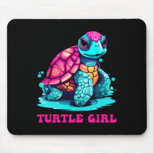 Turtle Girl Earth Day Outfit For Girls Turtle Mouse Mat