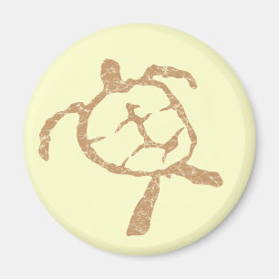 turtle-Gold Magnet