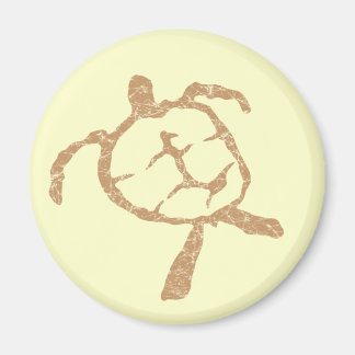 turtle-Gold Magnet