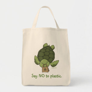 Turtle Grocery Tote