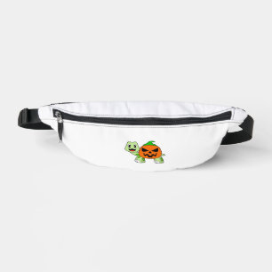 Turtle Halloween Pumpkin Classic T-Shirt Bum Bags