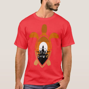 Turtle Haunted House Lazy Halloween Costume Cool A T-Shirt