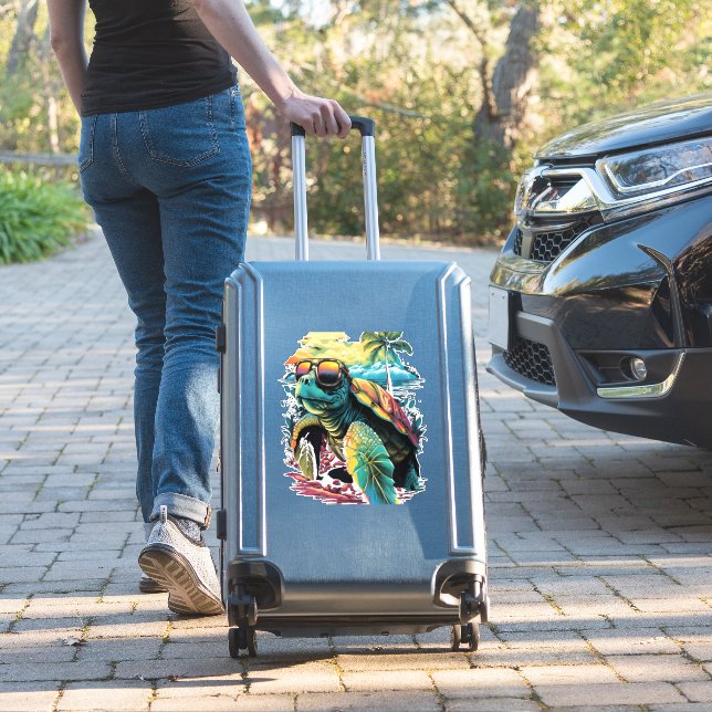 Turtle Hawaiian Sea Turtles Hawaii Beach Palm (Suitcase Insitu)