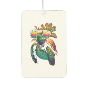 Turtle Hawaiian Sea Turtles Hawaii Beach Palm Copy Car Air Freshener