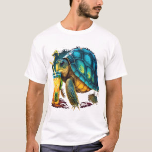 Turtle Hawaiian Sea Turtles Pineapple Aloha Copy C T-Shirt
