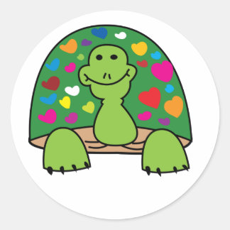 Turtle Hearts Shell Stickers