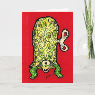 Turtle Humourous Birthday Card