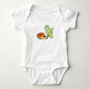 Turtle Ice hockey Ice hockey stick Baby Bodysuit