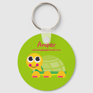 Turtle Identification Keychain
