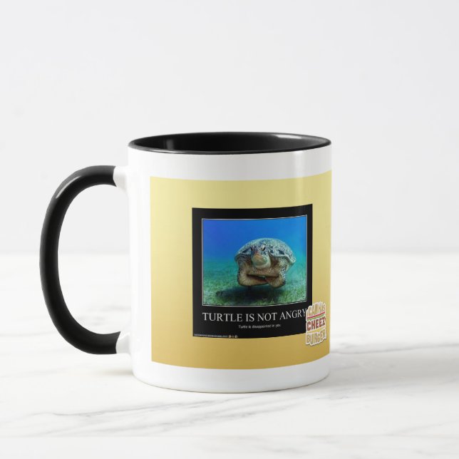 Turtle Is Not Angry Mug (Left)