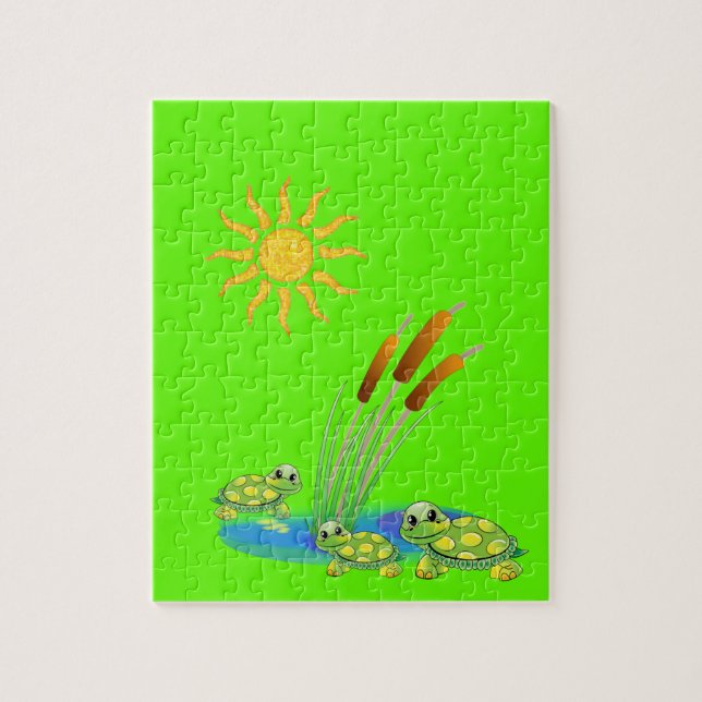 Turtle Jigsaw Puzzle (Vertical)