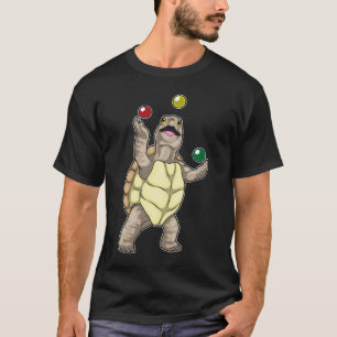 Turtle Juggler Juggle T-Shirt