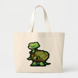Turtle Large Tote Bag