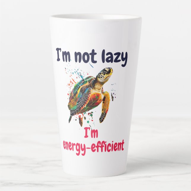 Turtle Latte Mug (Front)