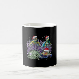 Turtle Lavender Christmas Shirt Holiday Christmas Coffee Mug