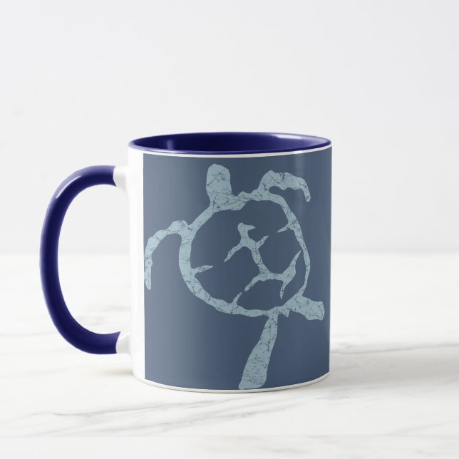 turtle-light blue mug (Left)