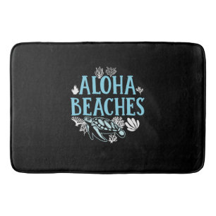 Turtle Lover Aloha Beaches Bath Mat