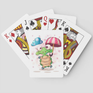 Turtle Lover Cute Sea Turtle Playing Cards