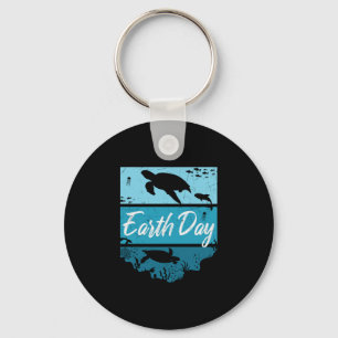 Turtle Lover   Earth Day Key Ring