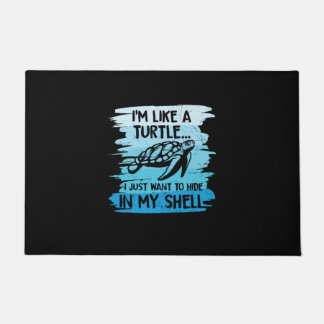 Turtle Lover | I Am Like A Turtle Doormat