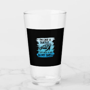 Turtle Lover I Am Like A Turtle Glass