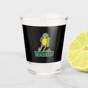 Turtle Lover   I Like Turtles Shot Glass