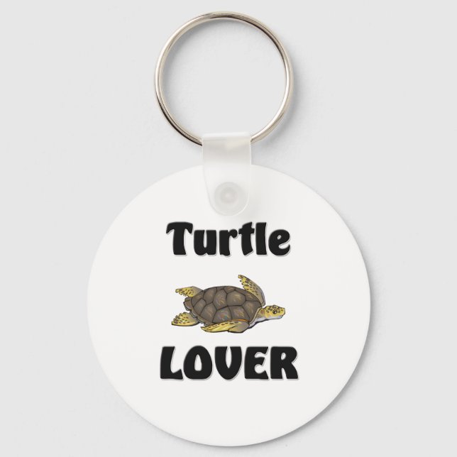 Turtle Lover Key Ring (Front)