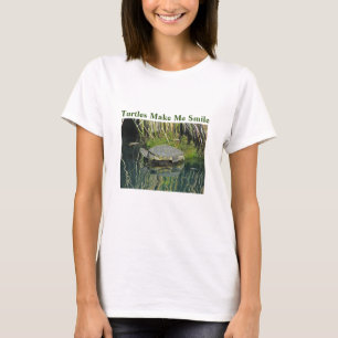 Turtle Lover Lake Animal Photo Nature Wildlife T-Shirt