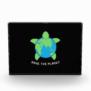 Turtle Lover Save The Turtle Planet Photo Block