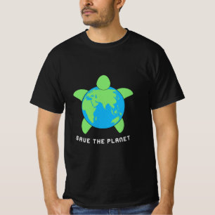 Turtle Lover Save The Turtle Planet T-Shirt