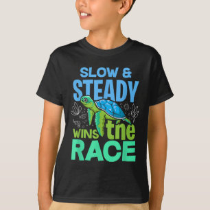Turtle Lover Slow And Steady Wins The Race T-Shirt