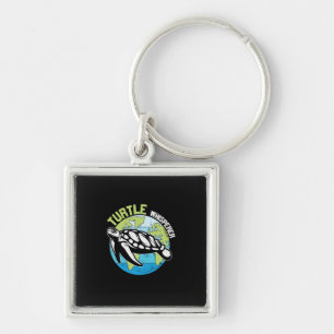 Turtle Lover Turtle Whisperer Key Ring