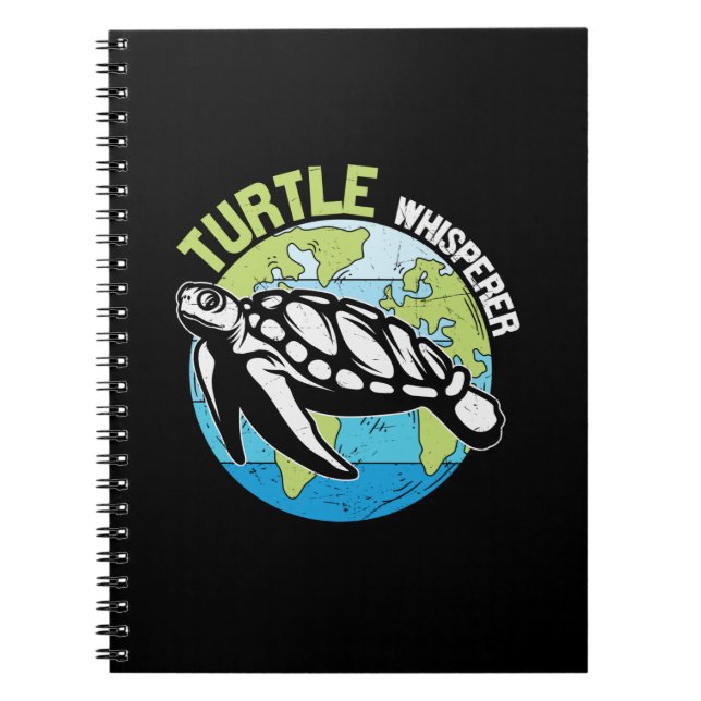 Turtle Lover | Turtle Whisperer Notebook (Front)