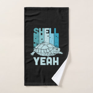 Turtle Lover Turtle Yeah Hand Towel