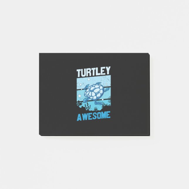 Turtle Lover | Turtley Awesome Post-it Notes (Front)