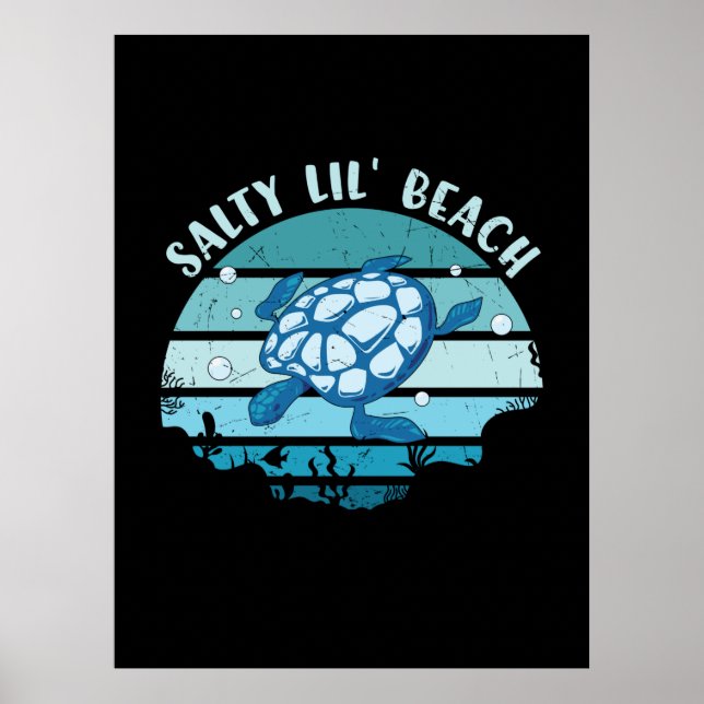 Turtle Lover | Until Beach Poster (Front)