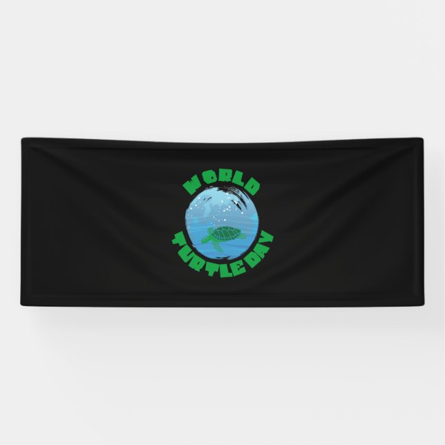 Turtle Lover | World Turtle Day Banner (Horizontal)