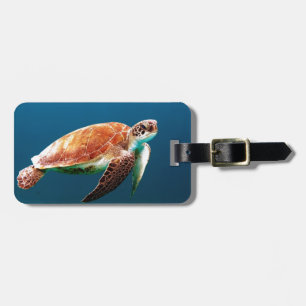 Turtle Luggage Tag