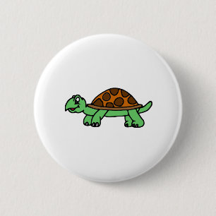 Turtle Lustig 6 Cm Round Badge