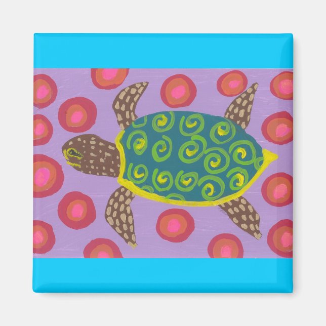 TURTLE MAZE MAG MAGNET (Front)