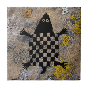Turtle mimbres Pottery Design Tile