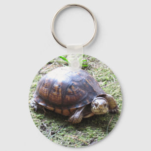 Turtle - Mossy Path Key Ring