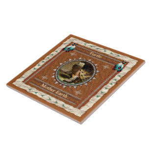 Turtle Mother Earth Energy Tile