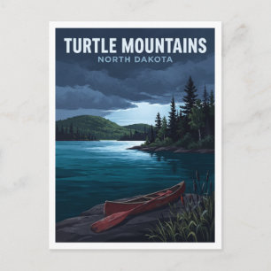 Turtle Mountains, North Dakota Bottineau Postcard