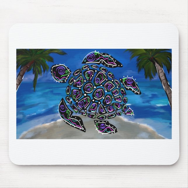 Turtle Mouse Mat (Front)